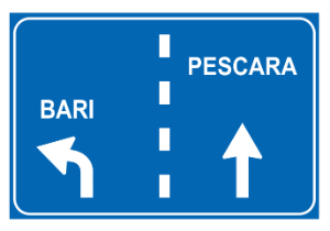 Quiz Patente AB: Il segnale raffigurato può presegnalare dossi artificiali